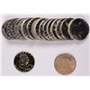 Image 1 : GEM PROOF ROLL OF FRANKLIN HALF DOLLARS: DATED 1958-63