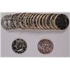 Image 1 : GEM BU ROLL OF SMS SILVER HALF DOLLARS: 1965-1967