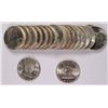 Image 1 : ORIGINAL GEM BU ROLL OF 1950 FRANKLIN HALF DOLLARS