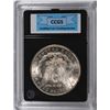 Image 4 : 1883-CC MORGAN SILVER DOLLAR, CCGS MS-64+  NICE COIN