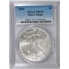 Image 1 : 2006 AMERICAN SILVER EAGLE, PCGS MS-70 PERFECT!