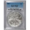 Image 1 : 2007 AMERICAN SILVER EAGLE, PCGS MS-70 PERFECT!