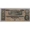 Image 1 : 1864 $10 CONFEDERATE STATES OF AMERICA NOTE (T-68) VF