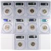 Image 2 : (10) 1943-D JEFFERSON NICKELS PCGS MS-65
