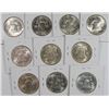 Image 2 : (10) 1949 FRANKLIN HALF DOLLARS CH BU