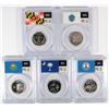 Image 2 : SET OF 2000-S STATE QUARTERS PCGS PR-69 DCAM