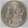 Image 1 : 1891-CC MORGAN SILVER DOLLAR, AU+  KEY COIN