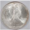 Image 1 : 1986 AMERICAN SILVER EAGLE, BETTER DATE ( FIRST YEAR OF ISSUE )