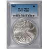 Image 1 : 2007 AMERICAN SILVER EAGLE, PCGS MS-70 PERFECT!
