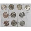 Image 2 : (10) 1953-D FRANKLIN HALF DOLLARS CH BU