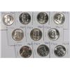 Image 1 : (10) 1960-D FRANKLIN HALF DOLLARS CH BU