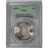 Image 1 : 1890-S MORGAN DOLLAR PCGS MS-63 (OGH)