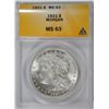 Image 1 : 1921 MORGAN DOLLAR ANACS MS-63