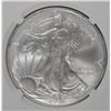Image 2 : 2007 SILVER AMERICAN EAGLE NGC MS-69 (CRACKED CASE)