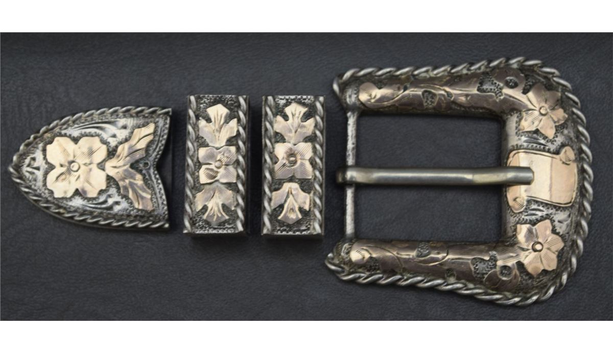 Western Ranger Steel Set WESTERN RANGER BUCKLE SET