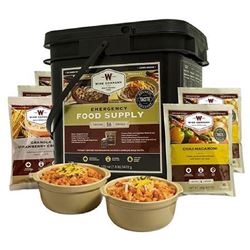 !NEW! Wise Foods 01156 Grab and Go Bucket 56 Serving Breakfast and Entree 094922068606
