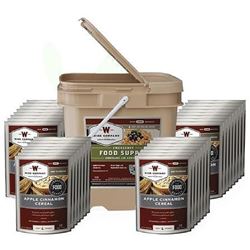 !NEW! Wise Foods 01121 Grab and Go Bucket Breakfast Only 120 Servings 094922068538