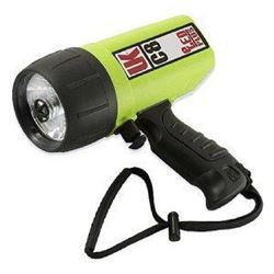!NEW! UK Pistol Grip C8 Flashlight, eLED, 8C, Safety Yellow UPC Code: 032705195200