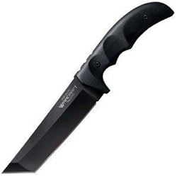 !NEW! Warcraft, Black G10 Handle, Black Tanto Plain w/Sheath UPC Code: 705442013488