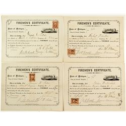 Michigan Firemen's Certificates