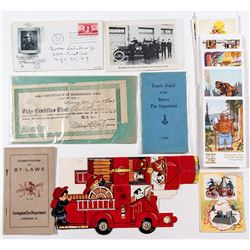 Fire Department Ephemera