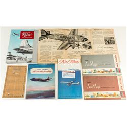 Vintage United Airlines Ephemera Package