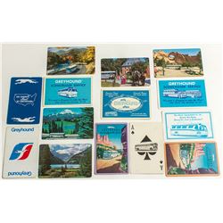Greyhound Bus Advertising Cards