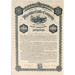 Washita Cattle Company Mortgage Bond