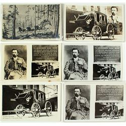 Hank Monk Stagecoach Postcards