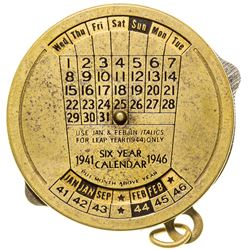 Mechanical Six Year Calendar