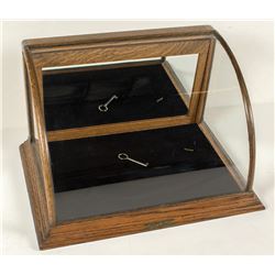 Small Curved Top Glass Case
