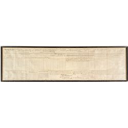 Civil War Union Inspection Roll