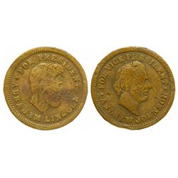 Lincoln & Johnson Campaign Token