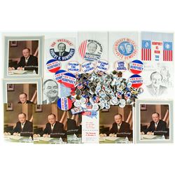Hubert Humphrey For President Buttons