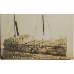 Steamship Farallon Disaster Postcard