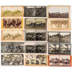 Fourteen Bay Area Stereographs