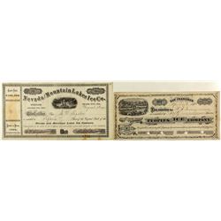 Two Boca area Stock Certificates