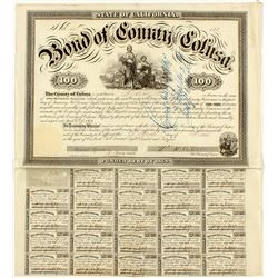 Bond for the County of Colusa