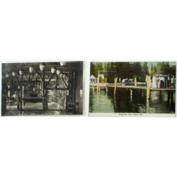 Moana Villa, Lake Tahoe, Postcard Pair