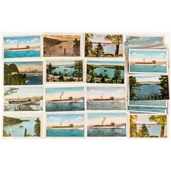 Tahoe Steamer Postcards