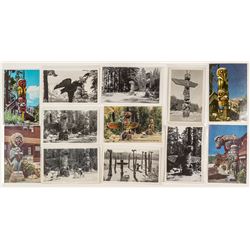 Postcards of Tahoe Totem Poles