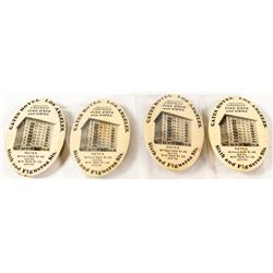 Gates Hotel Button Set