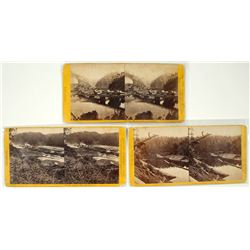 Three Mendocino Stereographs