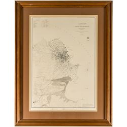 Map of San Francisco 1852 (reprint)