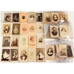 Large Collection of Portrait CDVs