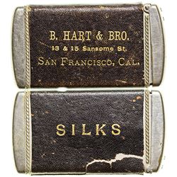 Silks Advertising Match Safe