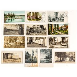 Early Tahoe Buildings Postcards
