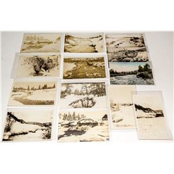 Postcards of Truckee River Winter Scenes