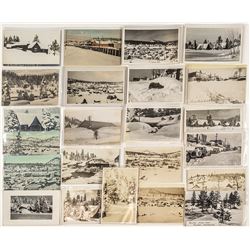 Truckee Winter Postcard Collection (Most RPC)