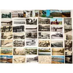 California Lake Postcards